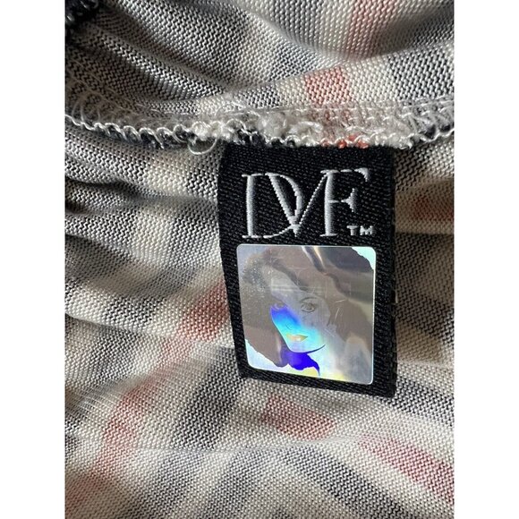 DVF Diane Von Furstenberg Maxi Dress 10 Long Silk Halter Pockets NEW - Picture 10 of 13